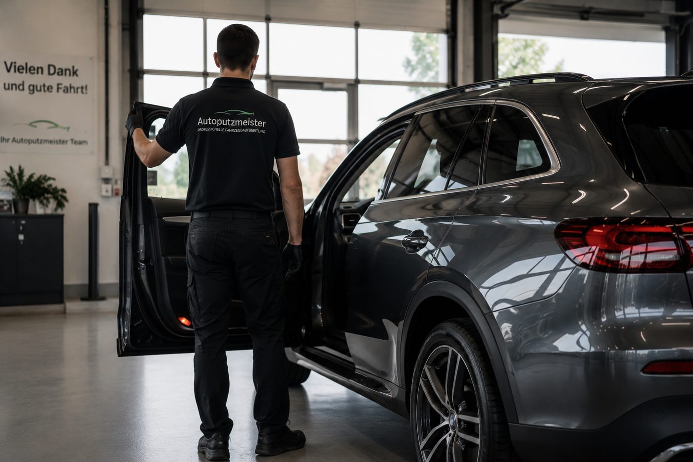 Übergabe eines aufbereiteten Fahrzeugs